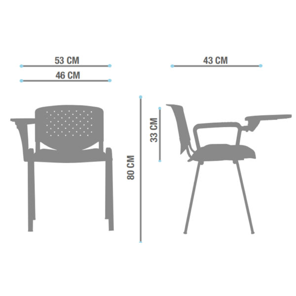 SILLA PRISMA UNIVERSITARIA - Imagen 5