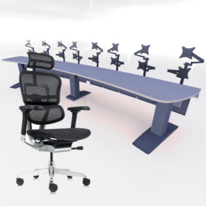 CONSOLA ESTÁTICA DOBLE MODELO SCR ERGO STATIC II